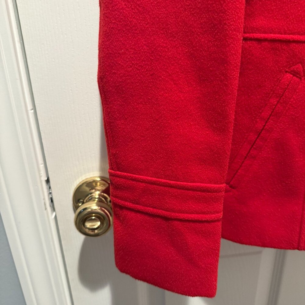 American Rag Cie Women's Red Peacoat Size XS - Picture 4 of 7
